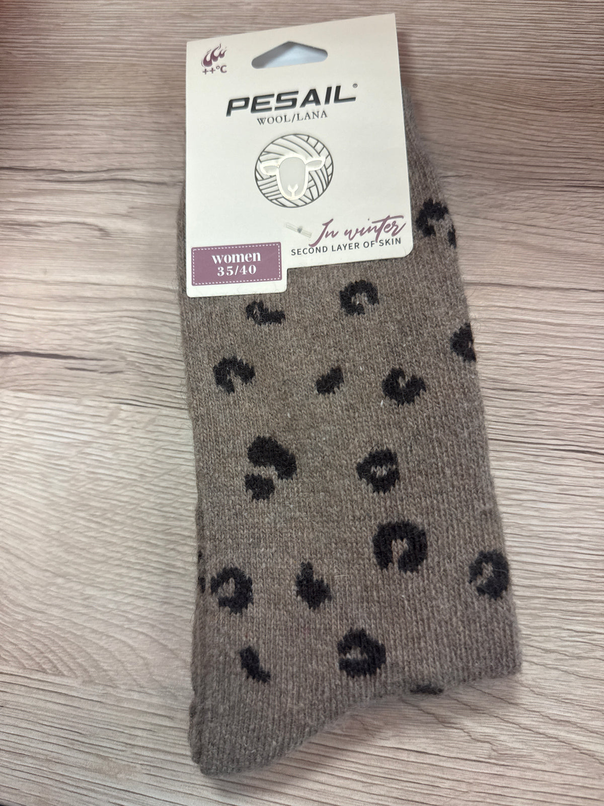 Socken Leo, lang