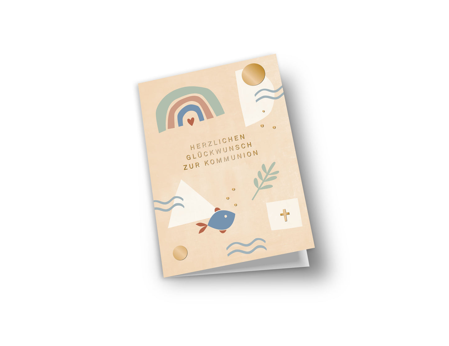Klappkarte Herzlichen Glückwunsch zur Kommunion