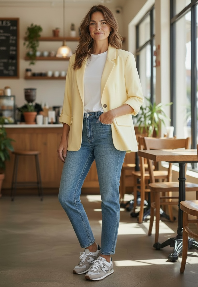 Blazer Boyfriend, Bunt