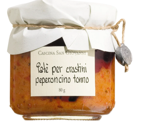 Food Crostinocreme aus Kirschpaprika & Thunfisch