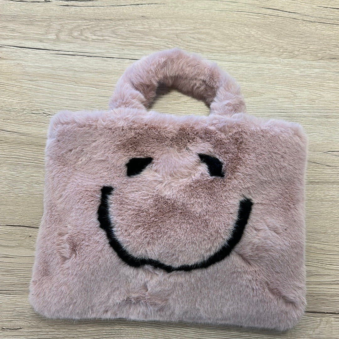 Felltasche Smiley