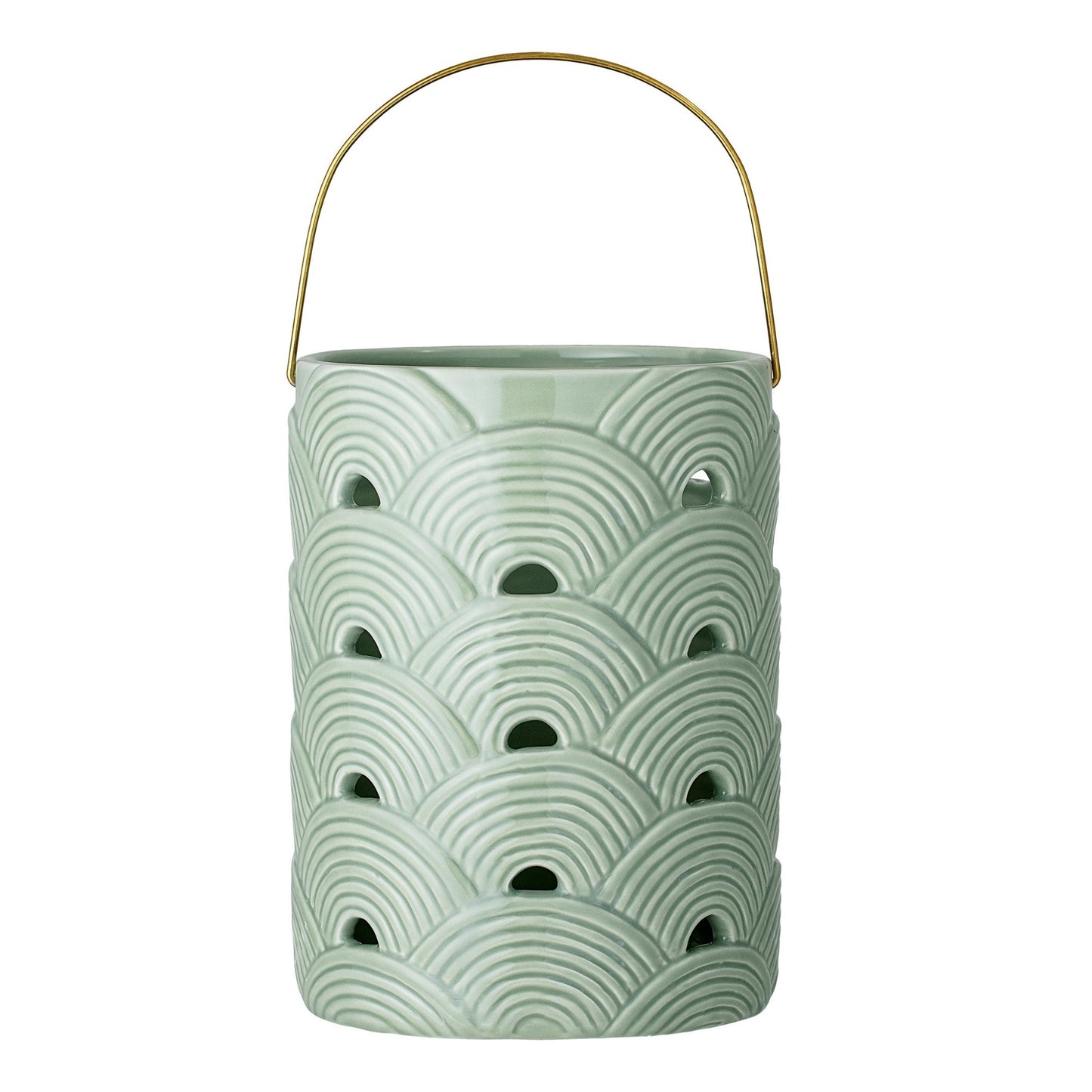 Windlicht Laterne, grün