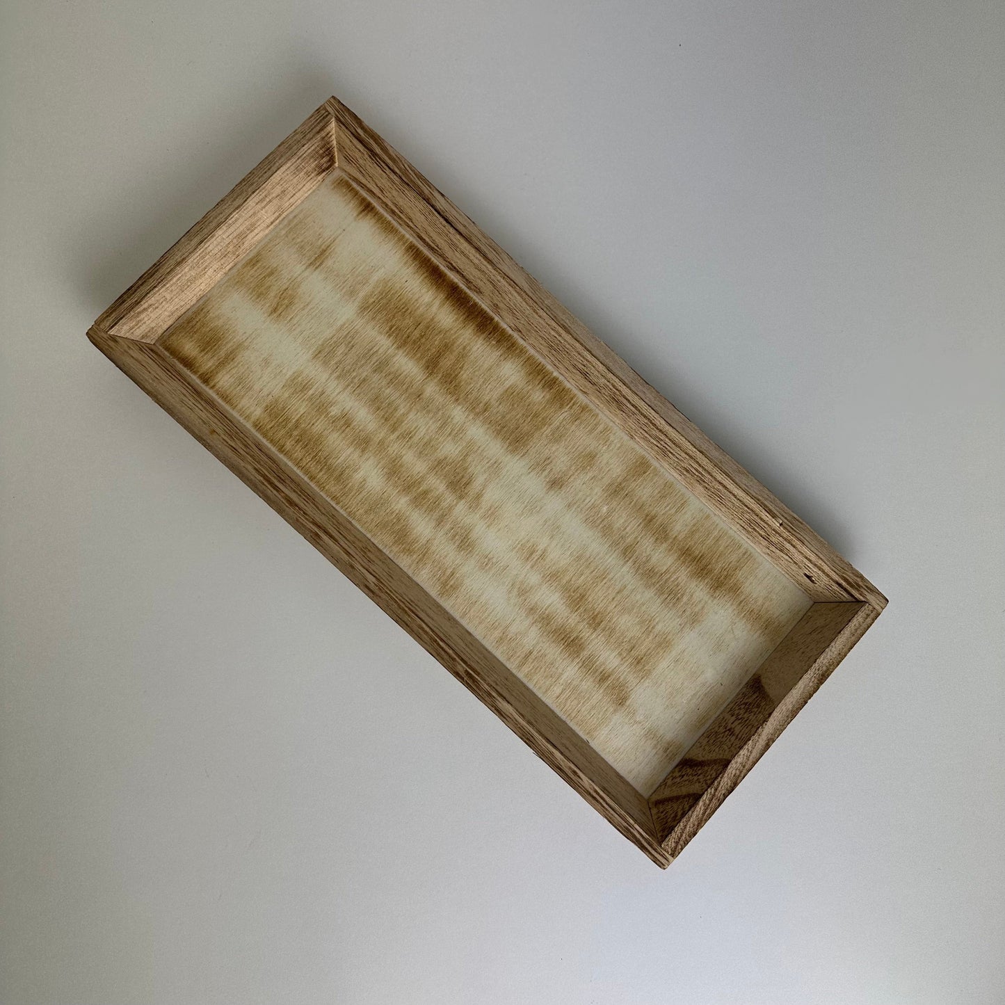 Holztablett, rechteckig