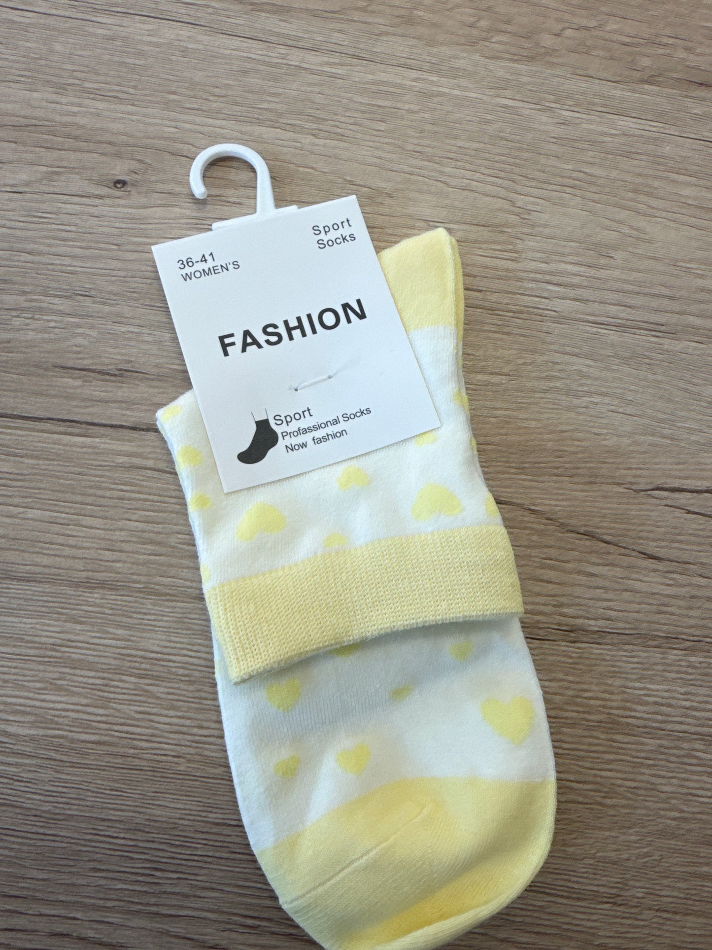Socken Herzen, kurz