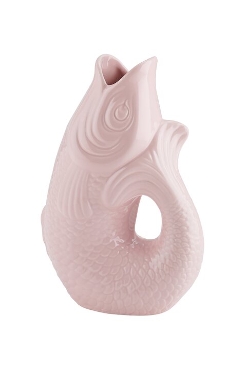 Vase Monsieur Carafon Fisch sea pink