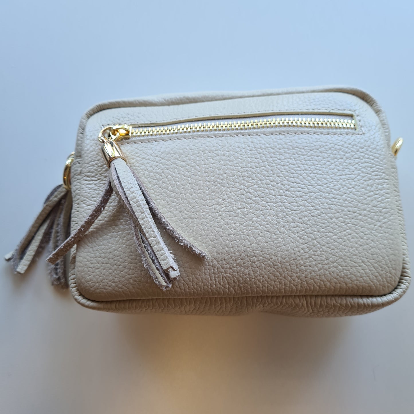 Handtasche Leder Quaste, klein