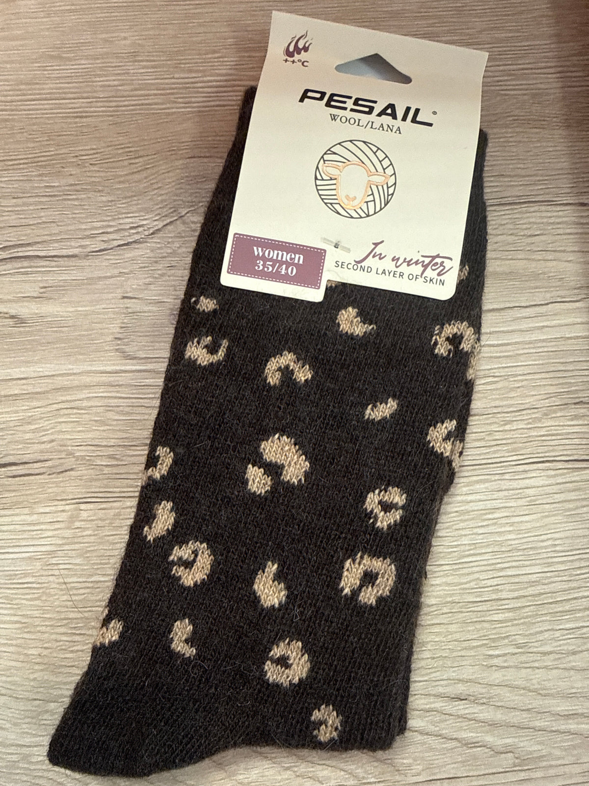 Socken Leo, lang