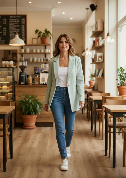 Blazer Boyfriend, Bunt