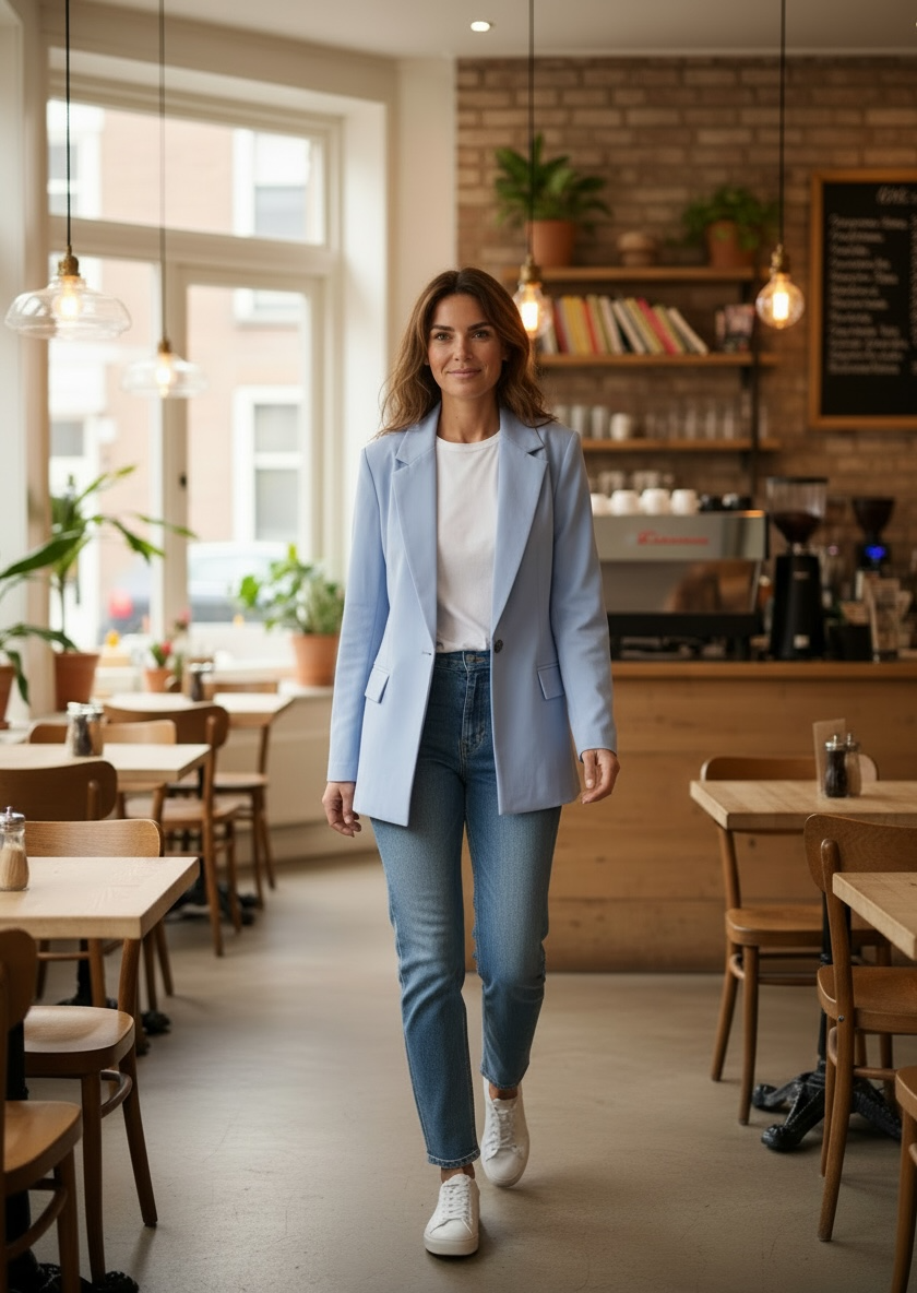 Blazer Boyfriend, Bunt