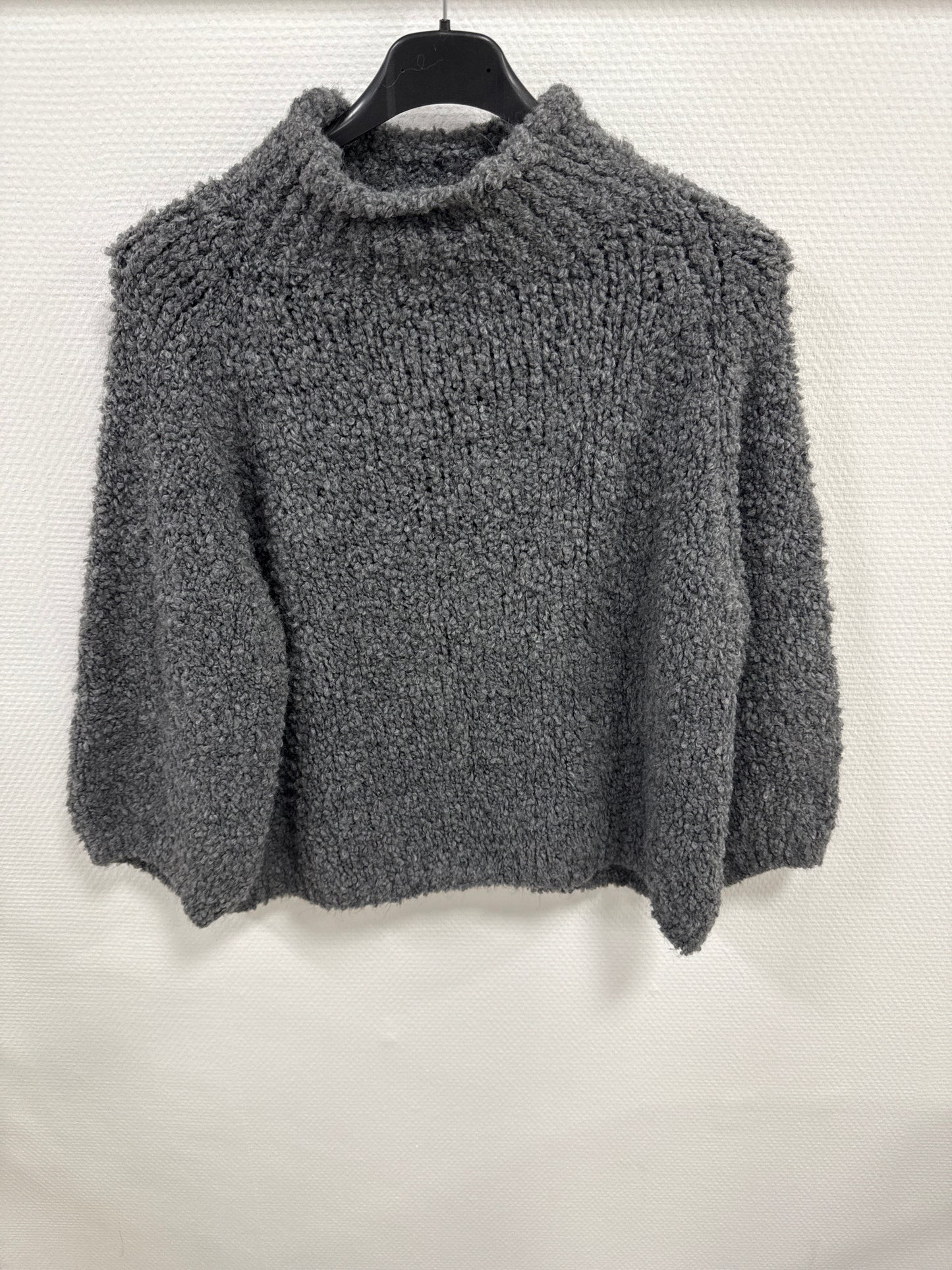 Pullover Boucle kurz
