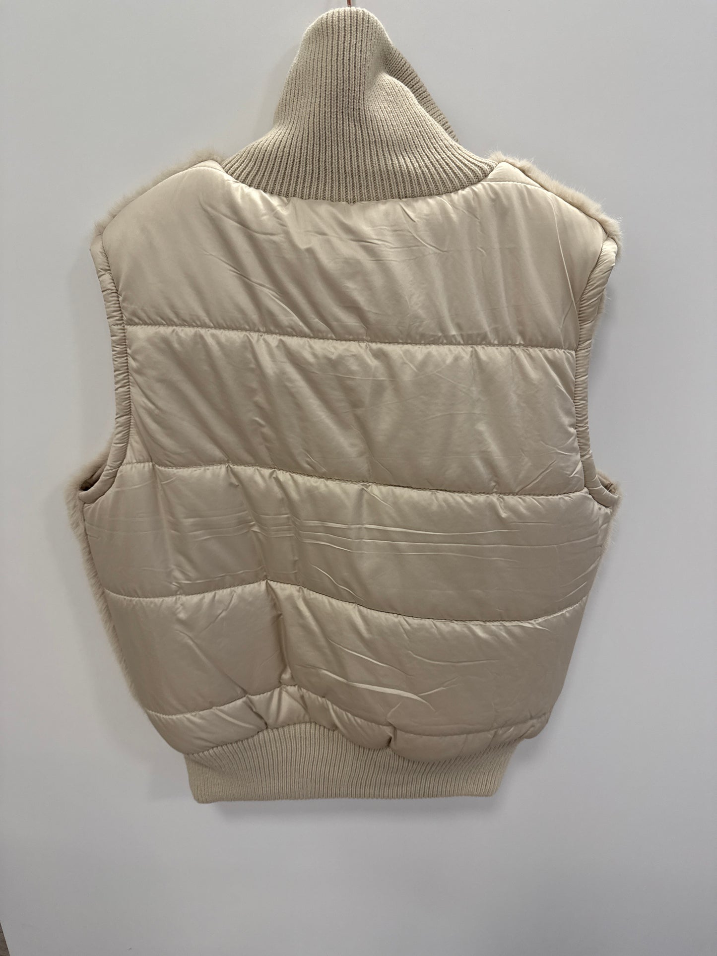 Weste Fake Fur Stepp