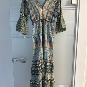 Kleid Ethno mit Band