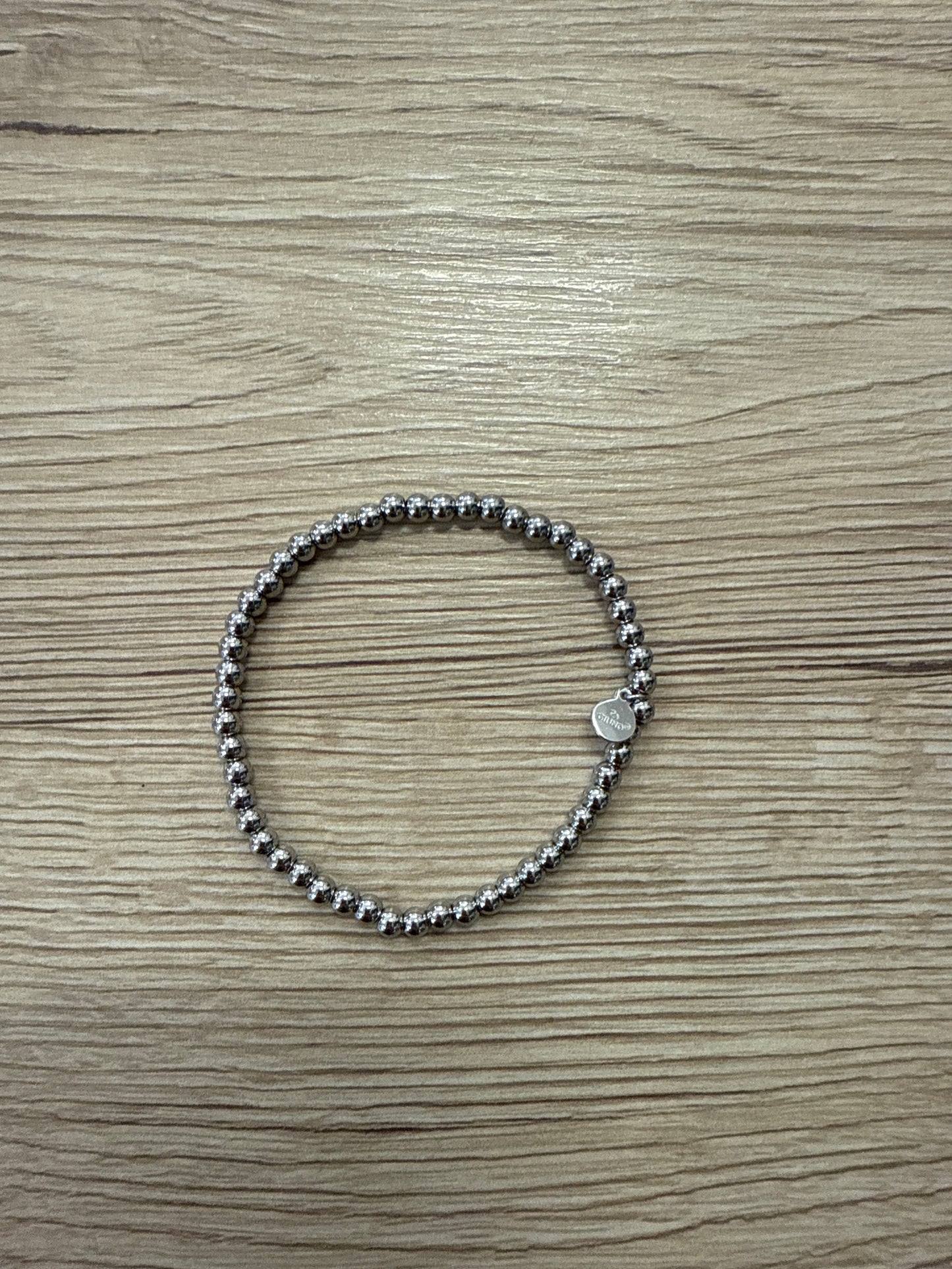 Armband Silber Perlen mittel