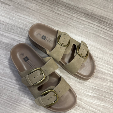 Schuhe Sandale Doppelriemen