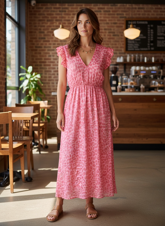 Kleid Musselin Leo, lang
