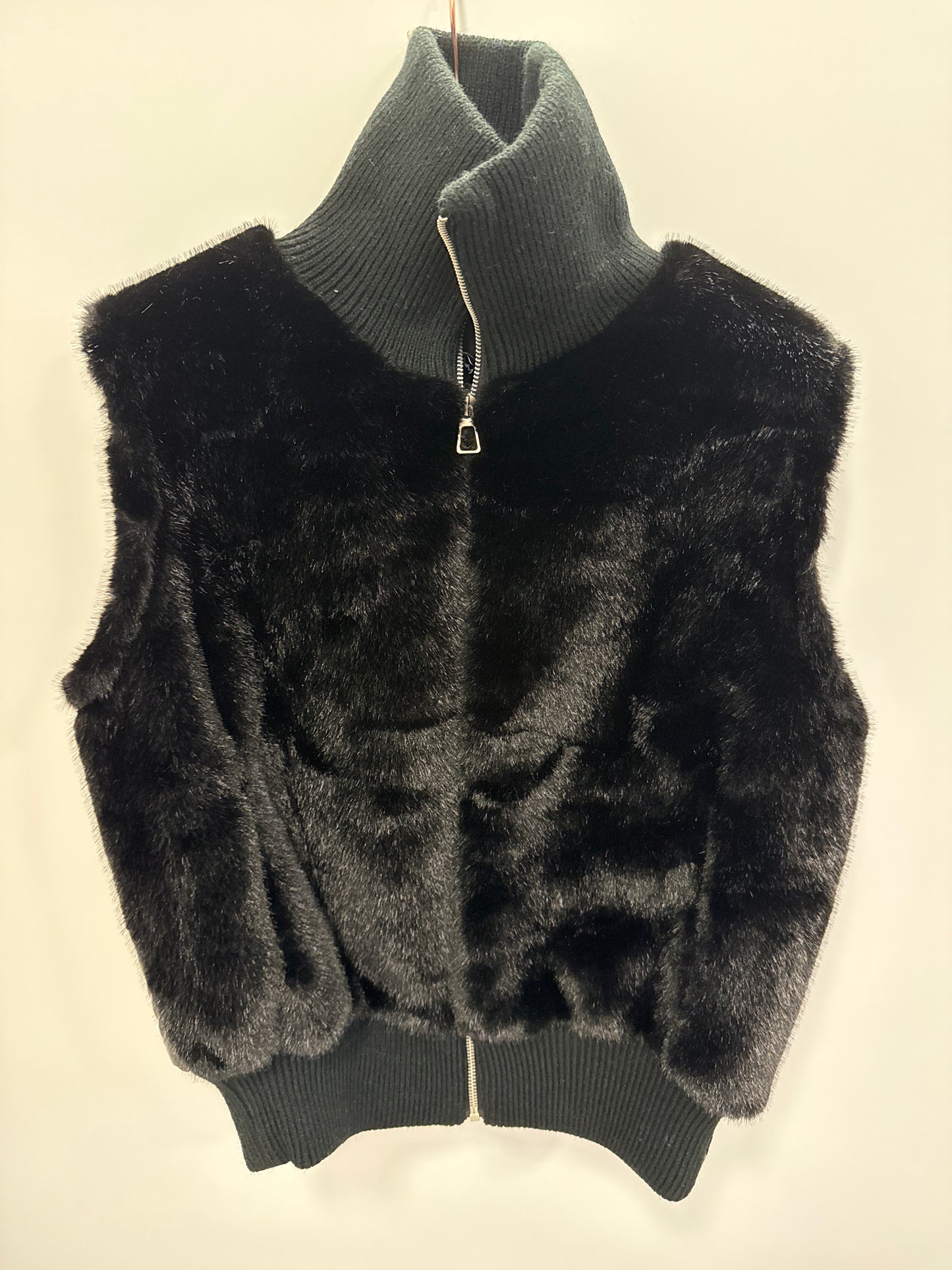 Weste Fake Fur Stepp