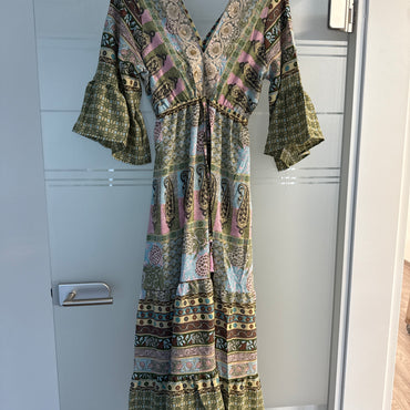 Kleid Ethno mit Band