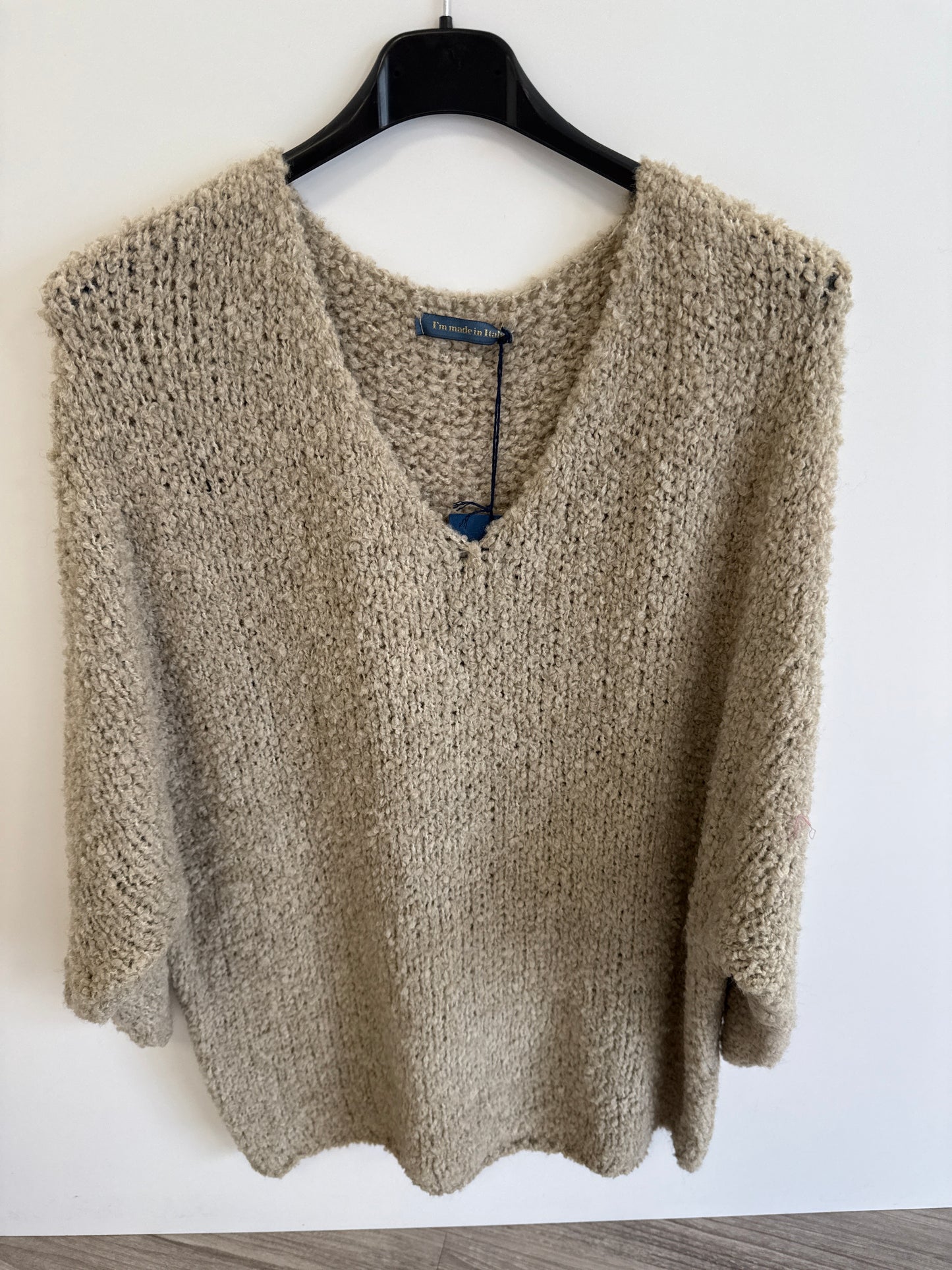 Pullover Boucle lang