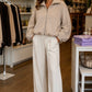Jacke Teddy mit Bündchen