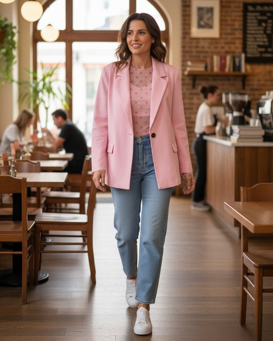 Blazer Boyfriend, Bunt