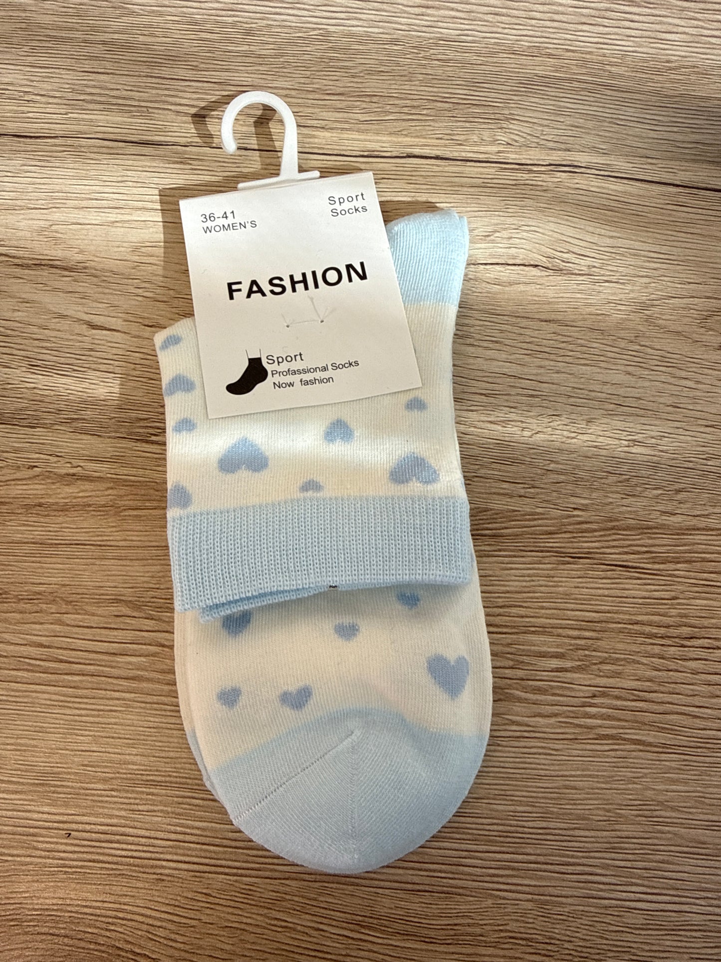 Socken Herzen, kurz