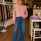 Sweatshirt Uni mit Bündchen