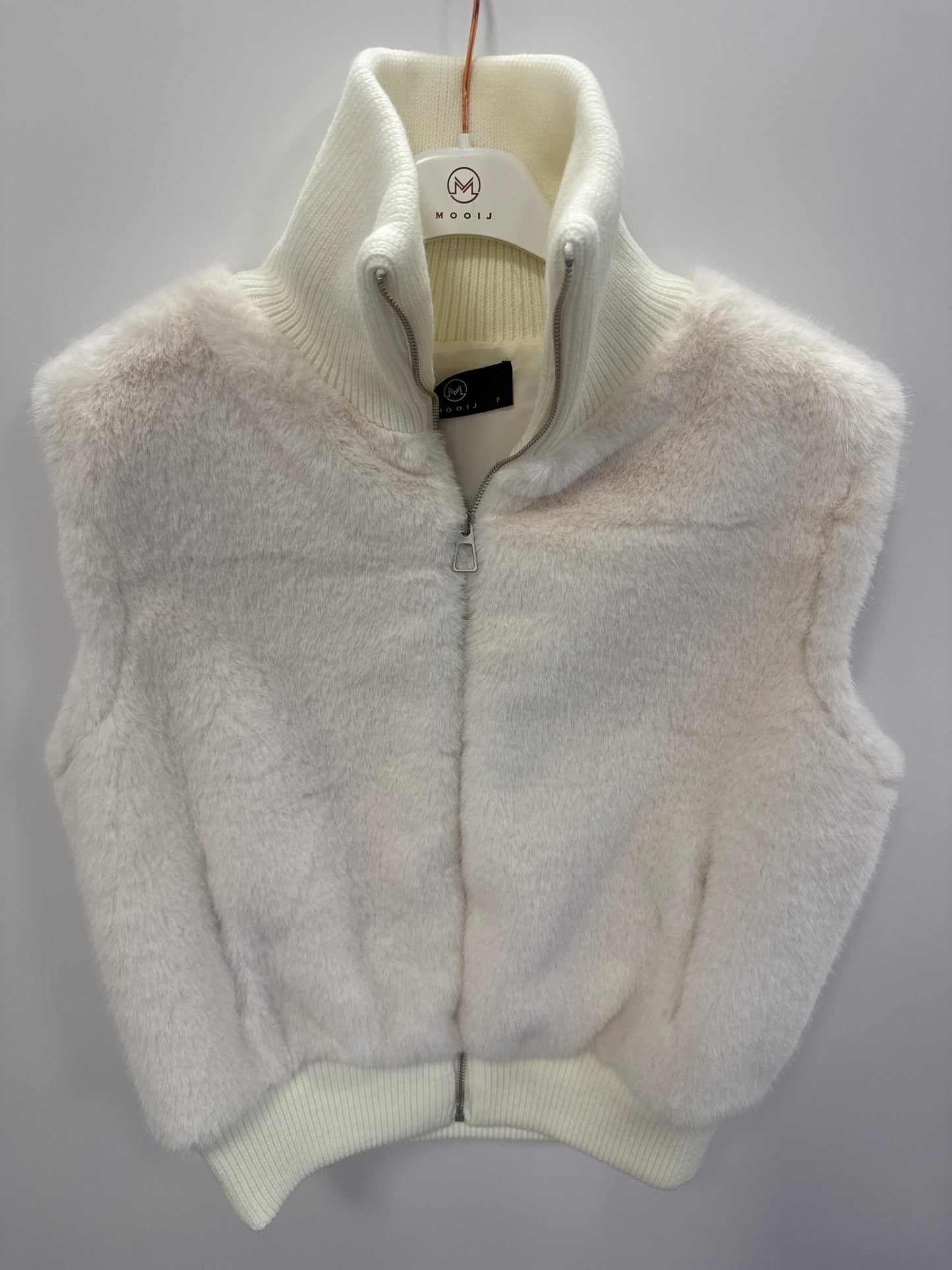 Weste Fake Fur Stepp