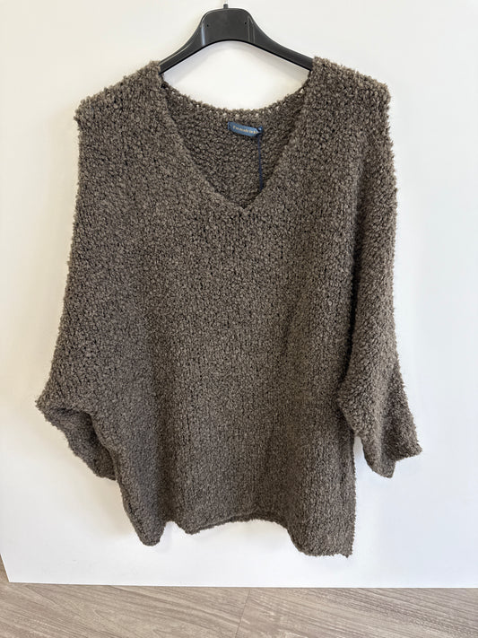 Pullover Boucle lang