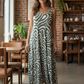 Kleid Träger mit Muster