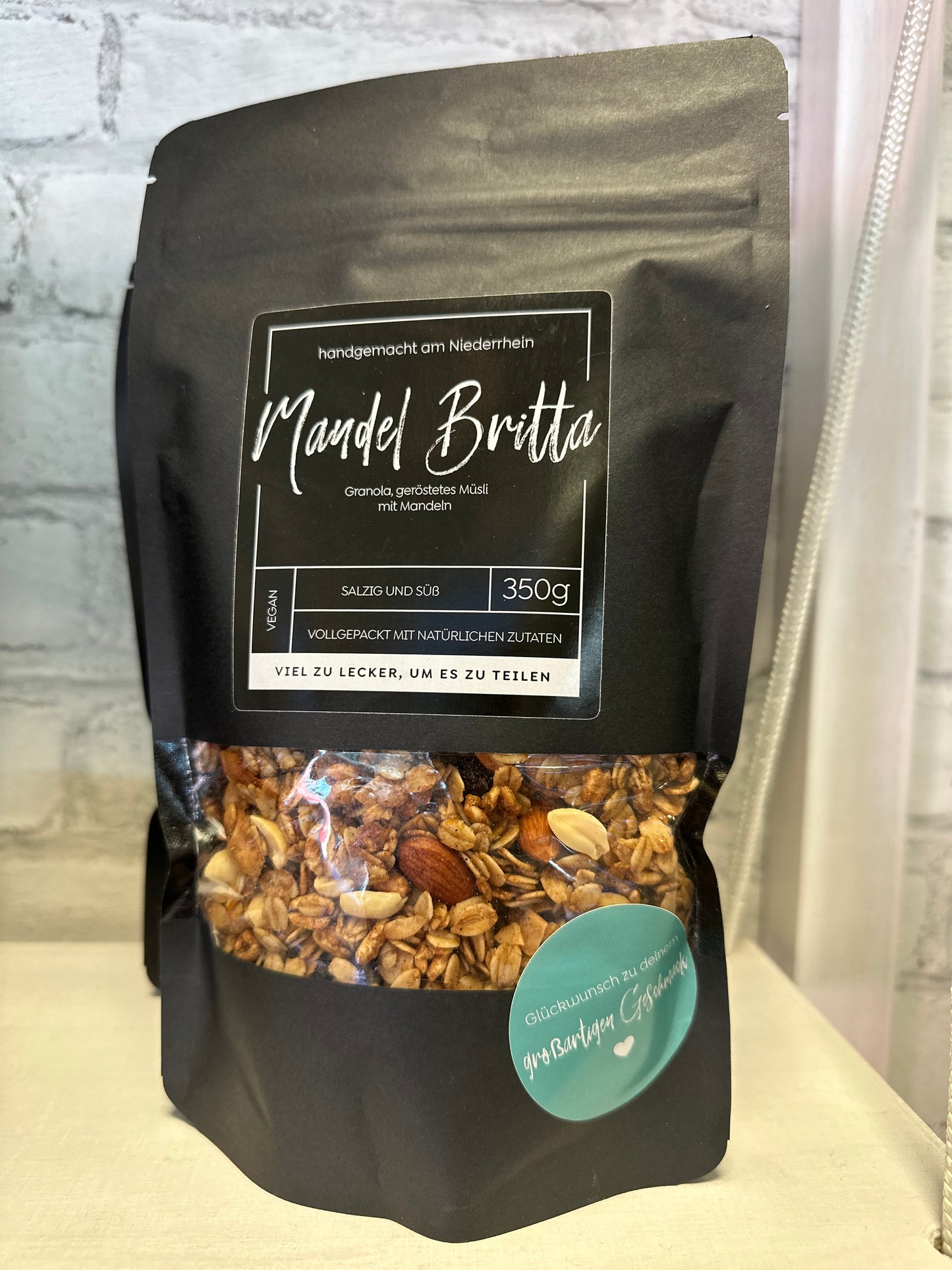 Mandel Britta Granola, 350g