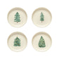 PACIFICA Christmas Set 4 salad/dessert plate 22