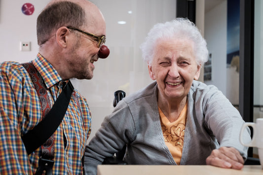 Klinikclowns schenken ein Lächeln - Projekt Altenheim