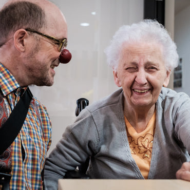 Klinikclowns schenken ein Lächeln - Projekt Altenheim