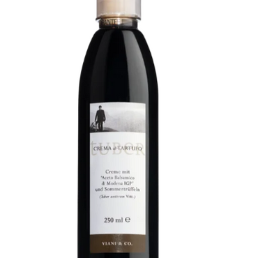 Food Dunkle Balsamicocreme mit Trüffeln