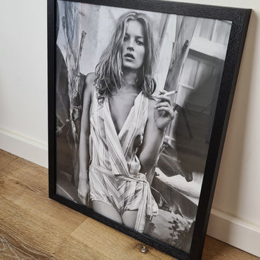 Bild gerahmt, Kate Moss