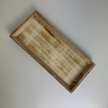 Holztablett, rechteckig